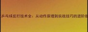 横板乒乓球反打技术全从动作原理到实战技巧的进阶指南