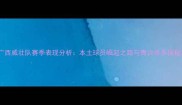 广西威壮队赛季表现分析本土球员崛起之路与青训体系探秘